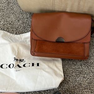 Brown medium size Coach bag